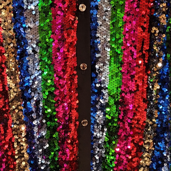 Sequin Rainbow Dress - Picture 7 of 11